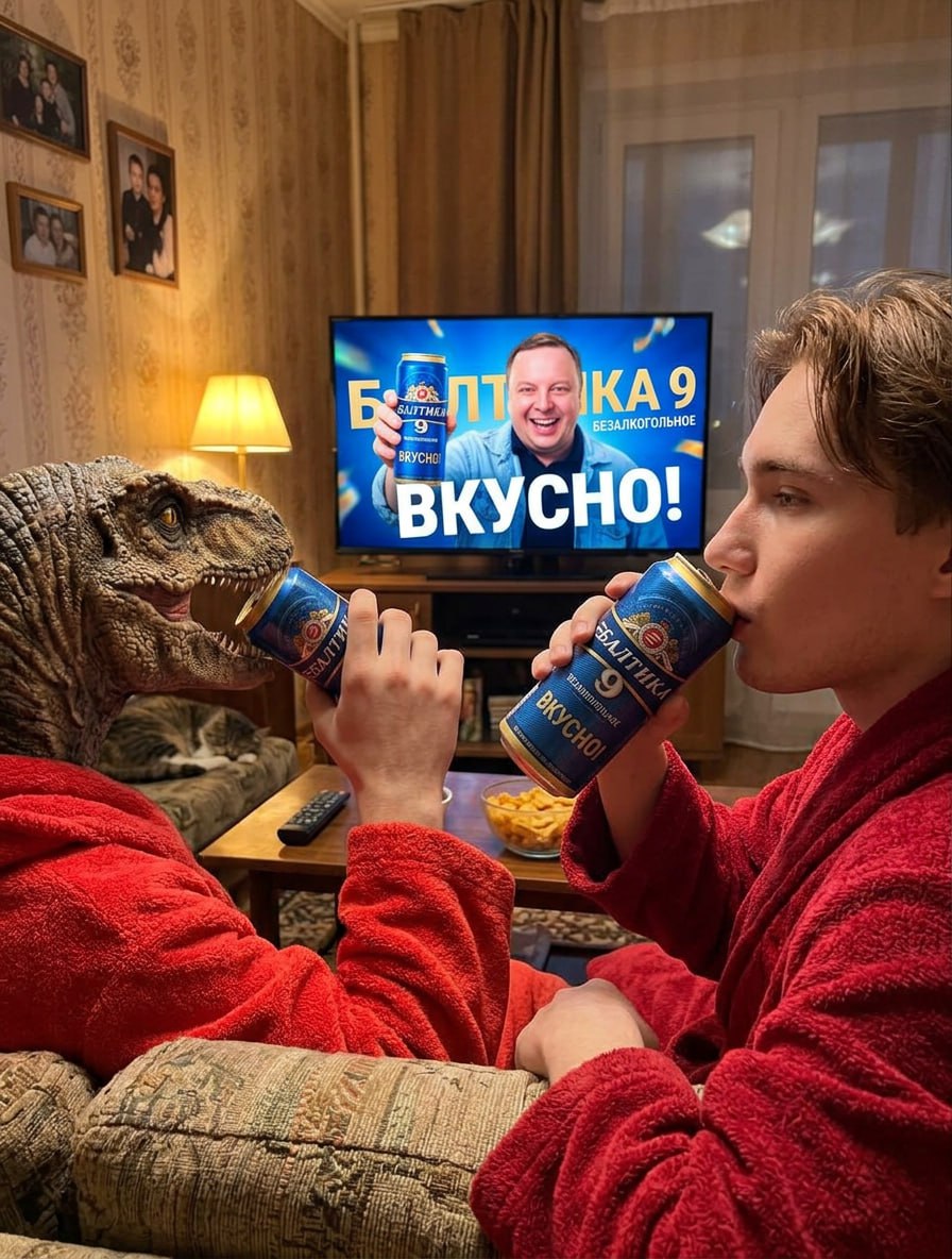 Классический красный халат от стримера RedHalat